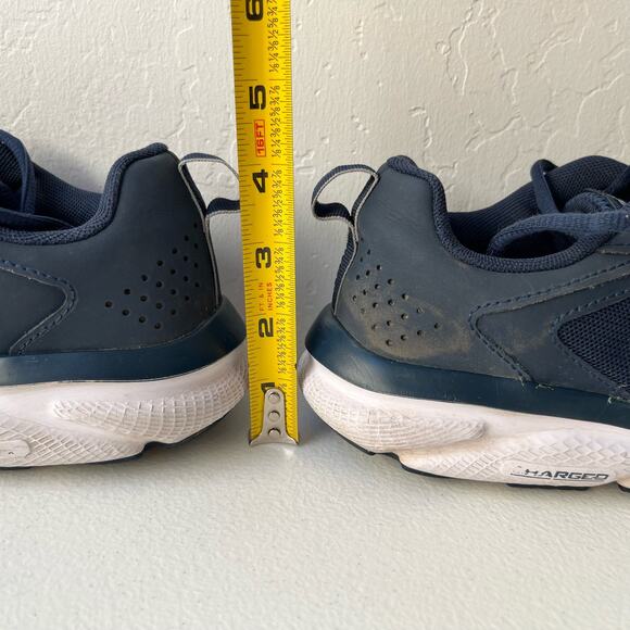 Under Armour Sneakers Men's 8.5 Blue Charged Assert 9 Running Shoes Mesh Lace-Up - Picture 13 of 14